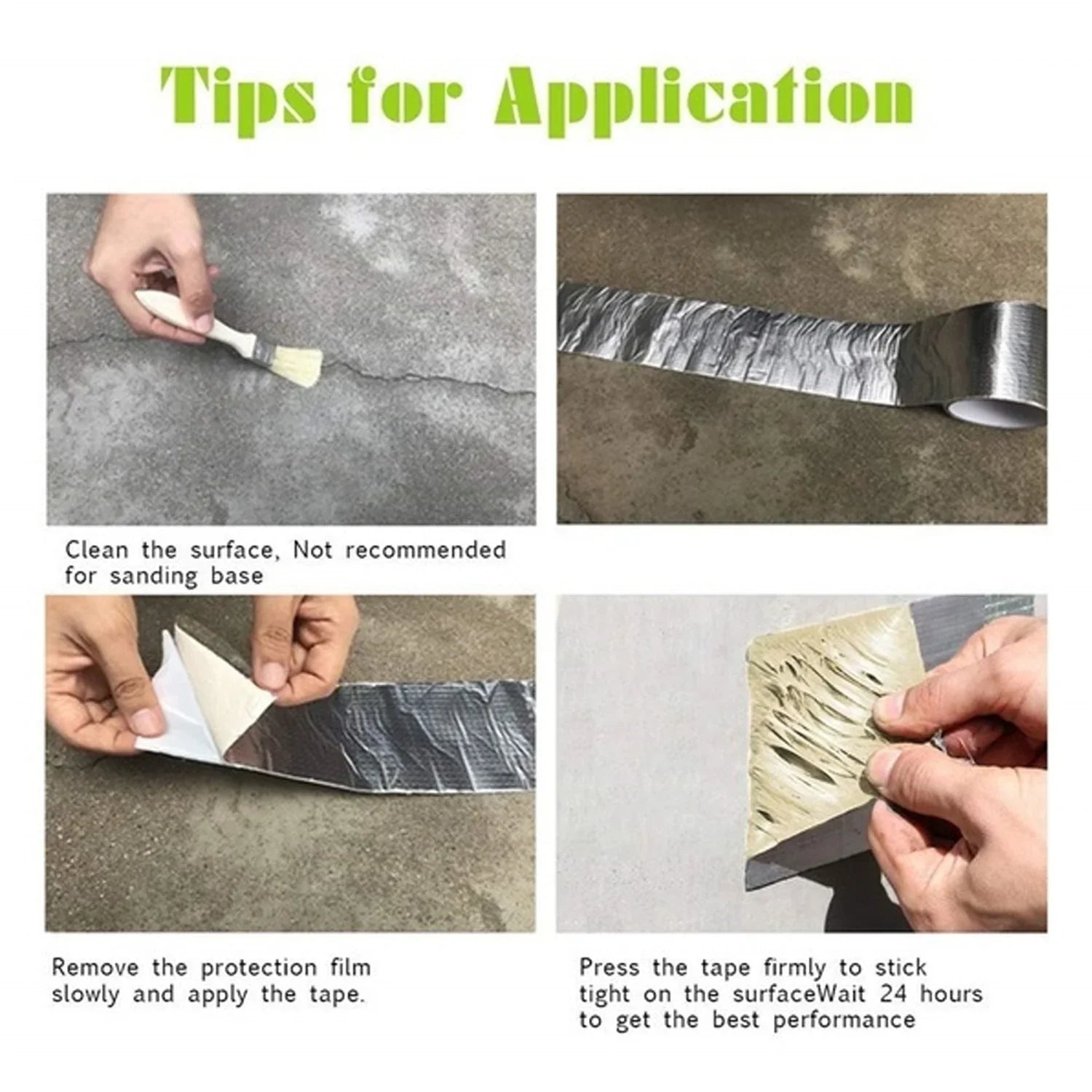 Aluminum foil duct tape, high temp resistant Aluminum foil duct tape, high temp resistant